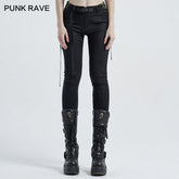 WK-426XCF Punk stretch leggings?-??Punk Rave Clothing