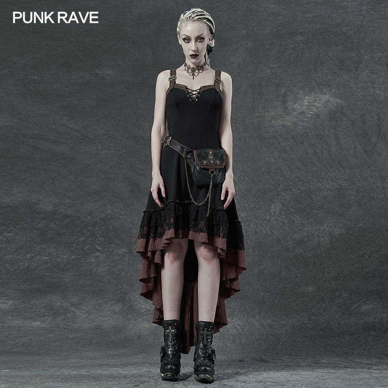 WQ-501LQF Steampunk daily dresses?-??Punk Rave Clothing