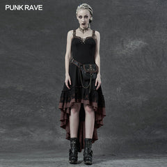 WQ-501LQF Steampunk daily dresses?-??Punk Rave Clothing