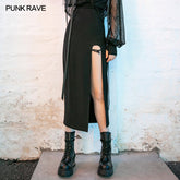 OPQ-766BQF High-waisted sexy medium-length skirt?-??Punk Rave Clothing