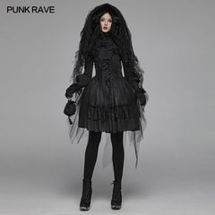 WS-307 Dark Gothic Exquisite Lace Wallets For Women?-??Punk Rave Clothing