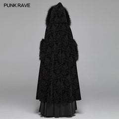 WY-1038 Gothic Winter Gorgeous Hooded Cloak For Women?-??Punk Rave Clothing