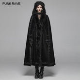 WY-1035 Gothic Vintage Gorgeous Long Coat V-neck Cloak For Women?-??Punk Rave Clothing
