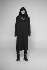 WY-932 Gothic Dark Assassin Series Keel Long Hooded Coat For Men?-??Punk Rave Clothing