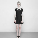 OPQ-340 Sexy Hollow A Pendulum Slim Knitted Gothic Dress?-??Punk Rave Clothing