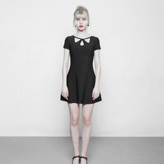 OPQ-340 Sexy Hollow A Pendulum Slim Knitted Gothic Dress?-??Punk Rave Clothing