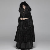 WY-1038 Gothic Winter Gorgeous Hooded Cloak For Women?-??Punk Rave Clothing