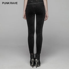 WK-374 Steam Punk Leggings Women Personalized Pants?-??Punk Rave Clothing