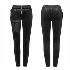 WK-374 Steam Punk Leggings Women Personalized Pants?-??Punk Rave Clothing