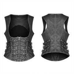 WY-1033 Punk Shapewear Waistcoat?-??Punk Rave Clothing