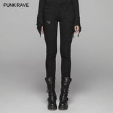 WK-345 Cyber Skinny Trousers For Women?-??Punk Rave Clothing