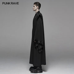 WY-1098 Men Auntumn&Winter Loose Long Gown Jacket?-??Punk Rave Clothing