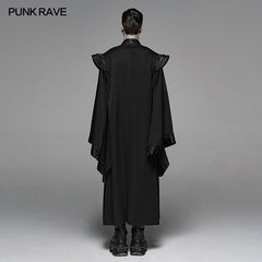 WY-1098 Men Auntumn&Winter Loose Long Gown Jacket?-??Punk Rave Clothing
