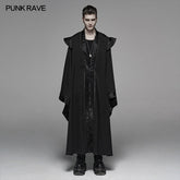 WY-1098 Men Auntumn&Winter Loose Long Gown Jacket?-??Punk Rave Clothing