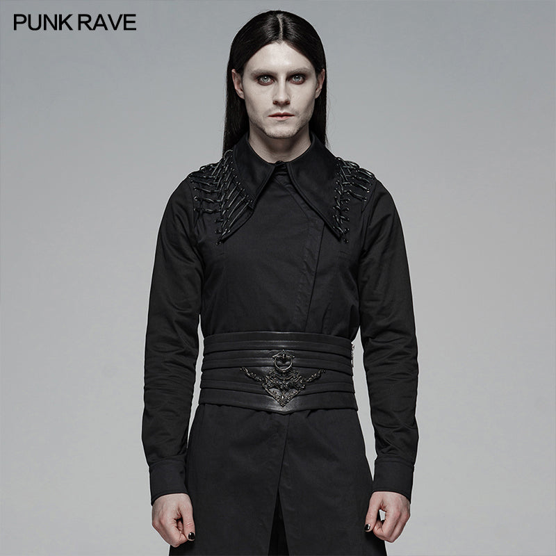 WS-319 Chinese Style Restoration Cascade Waist Seal?-??Punk Rave Clothing