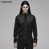 WY-1067 Gothic Gentlemans Shirt?-??Punk Rave Clothing