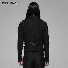 Y-1093 Gentleman Punk Waistcoat?-??Punk Rave Clothing