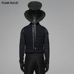 WY-1072MJM Simple Gentleman Style Vest?-??Punk Rave Clothing