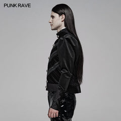 WY-1103XDM Gothic Short Shirt?-??Punk Rave Clothing