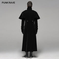 WY-1087XCM Cloak Military Uniform Long Coat?-??Punk Rave Clothing