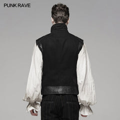 WY-1094MJM Steampunk Retro Vest?-??Punk Rave Clothing