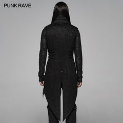 WY-1082MJM Gothic Floral Swallow-tailed Waistcoat?-??Punk Rave Clothing