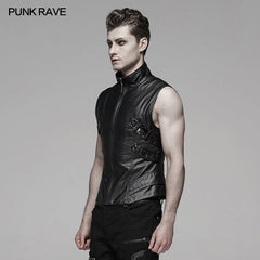 WY-1107MJM Punks Future Style Vest?-??Punk Rave Clothing