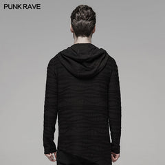 WT-580WYM Dark Irregular Hoodie?-??Punk Rave Clothing