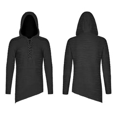 WT-580WYM Dark Irregular Hoodie?-??Punk Rave Clothing