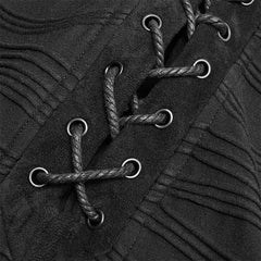 WT-580WYM Dark Irregular Hoodie?-??Punk Rave Clothing