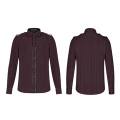 WY-1071CCM Military Style Shirt?-??Punk Rave Clothing