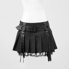 Q-220 Elegant Sexy Short Tight Mini Gothic Skirt?-??Punk Rave Clothing