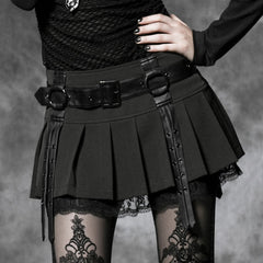 Q-220 Elegant Sexy Short Tight Mini Gothic Skirt?-??Punk Rave Clothing