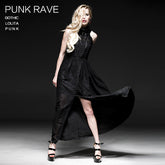 Q-235 Hot Sale Sexy Fashionable Elegant Prom Night Lace Gothic Dresses?-??Punk Rave Clothing