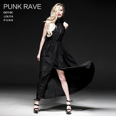 Q-235 Hot Sale Sexy Fashionable Elegant Prom Night Lace Gothic Dresses?-??Punk Rave Clothing