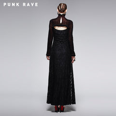 Q-243 Sexy Lady Fashion Dark Red Cape Gothic Dresses?-??Punk Rave Clothing