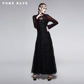 Q-243 Sexy Lady Fashion Dark Red Cape Gothic Dresses?-??Punk Rave Clothing