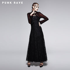 Q-243 Sexy Lady Fashion Dark Red Cape Gothic Dresses?-??Punk Rave Clothing