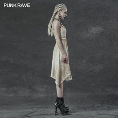 WQ-505LQF Steampunk old technique strap dresses?-??Punk Rave Clothing