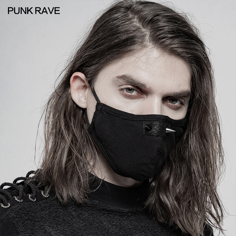 WS-377KZM Daily punk imitation nosering mask?-??Punk Rave Clothing