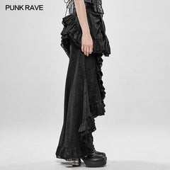 WQ-441BQF Steampunk Gorgeous Noble Fishtail Skirt?-??Punk Rave Clothing