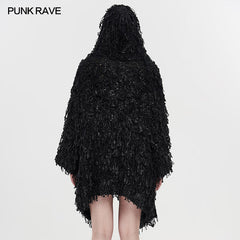 WM-059HMF Decadent Dark Coil Sweater?-??Punk Rave Clothing