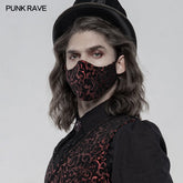 WS-389KZM Gothic Jacquard Masks?-??Punk Rave Clothing