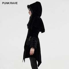 WY-1221ECF Gothic fake two cloaks?-??Punk Rave Clothing
