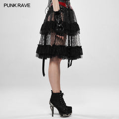 WLQ-095BQF Lolitas taboo cage skirt?-??Punk Rave Clothing