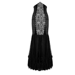 Q-256 Fashion Sexy Fishtail Evening Gothic Dresses With Printing Pattern?-??Punk Rave Clothing