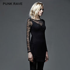 Q-261 High Quality Sexy Expensive Young Ladies Evening Gothic Dresses?-??Punk Rave Clothing