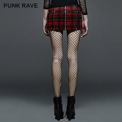 Q-264 Two Wear Latest Fashion Ladies Extreme Short Punk Skirt?-??Punk Rave Clothing