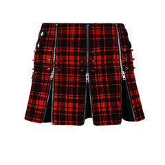 Q-264 Two Wear Latest Fashion Ladies Extreme Short Punk Skirt?-??Punk Rave Clothing