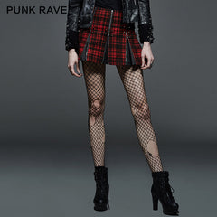 Q-264 Two Wear Latest Fashion Ladies Extreme Short Punk Skirt?-??Punk Rave Clothing